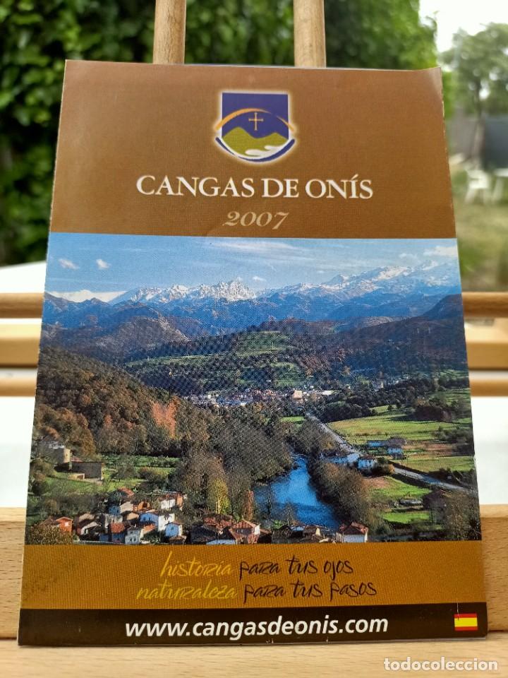 Tourismusbrosch&uuml;ren: CANGAS DE ON&Iacute;S PLANO HISTORIA PARA TUS OJOS NATURALEZA PARA TUS PASOS 2007