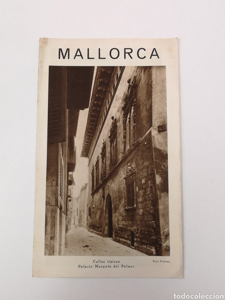 Brochures de tourisme: FOLLETO DE TURISMO. MALLORCA. A&Ntilde;OS 20.TURISMO.