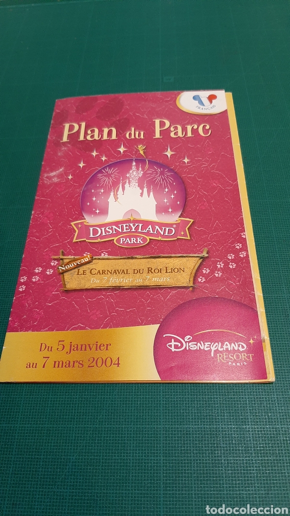 Tourismusbrosch&uuml;ren: FOLLETO DISNEYLAND PARK PARIS 2004 LE CARNAVAL DU ROI LION