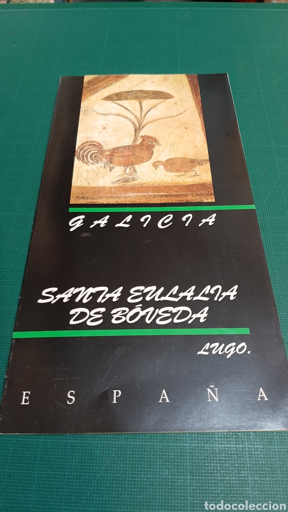 Brochures de tourisme: GALICIA LUGO SANTA EULADIA DE B&Oacute;VEDA FOLLETO VINTAGE LIBRERIA O ALMAC&Eacute;N DO COLISEVM COLECCIONISMO