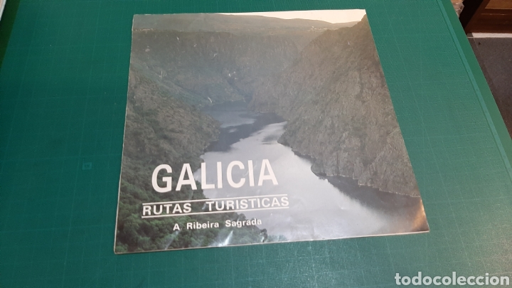 Brochures de tourisme: GALICIA RUTAS TUR&Iacute;STICAS de a RIBEIRA SAGRADA FOLLETO VINTAGE ANTIG&Uuml;EDADES COLECCIONISMO COLISEVM