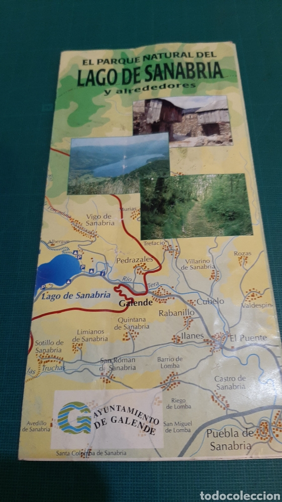 Brochures de tourisme: AYUNTAMIENTO GALEBDE PARQUE NATURAL LAGO SANABRIA FOLLETO TURISMO