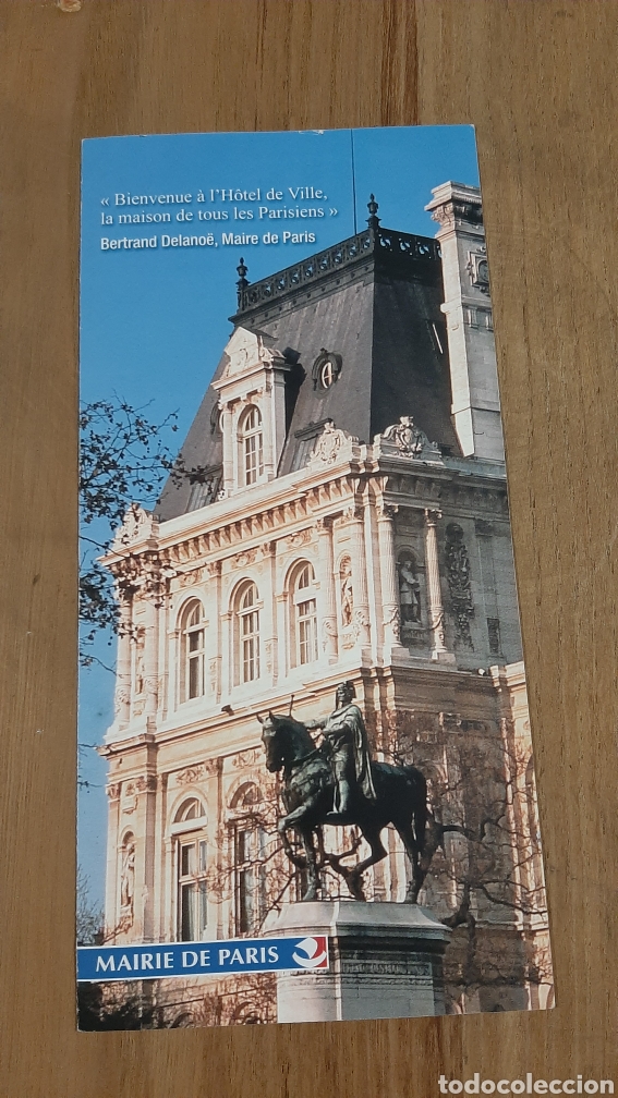 Brochures de tourisme: PARIS HOTEL DE VILLE MARIE DE PARIS