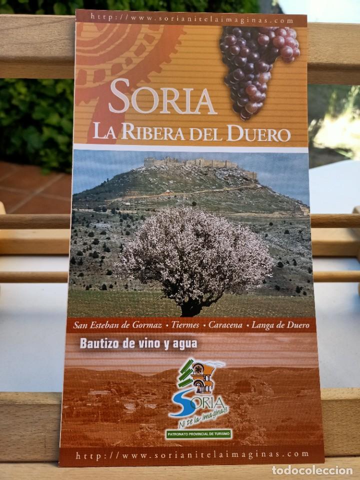 Brochures de tourisme: SORIA LA RIBERA DEL DUERO SAN ESTEBAN TIERMES CARACENA LANGA DEL DUERO 2001