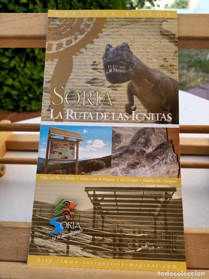 Tourismusbrosch&uuml;ren: SORIA LA RUTA DE LAS ICNITAS VILLAR BRET&Uacute;N YANGUAS LOS CAMPOS VALDELAVILLA 2001