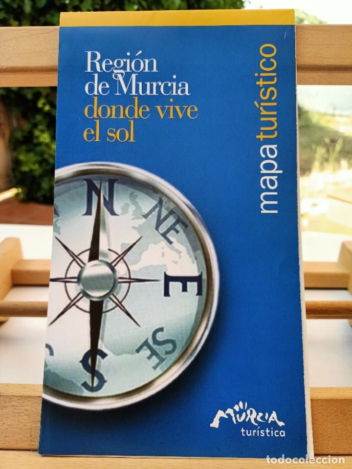 Brochures de tourisme: REGI&Oacute;N DE MURCIA DONDE VIVE EL SOL MAPA TUR&Iacute;STICO SIN FECHAR