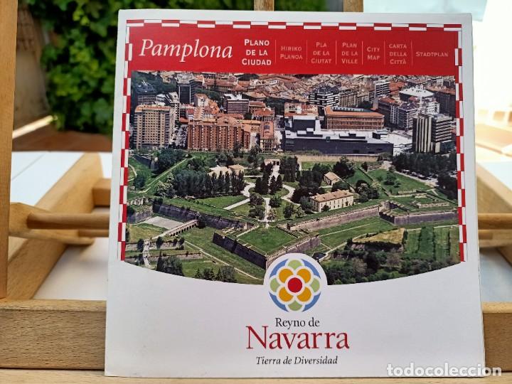 Brochures de tourisme: PAMPLONA PLANO DE LA CIUDAD REYNO DE NAVARRA TIERRA DE DIVERSIDAD 2007