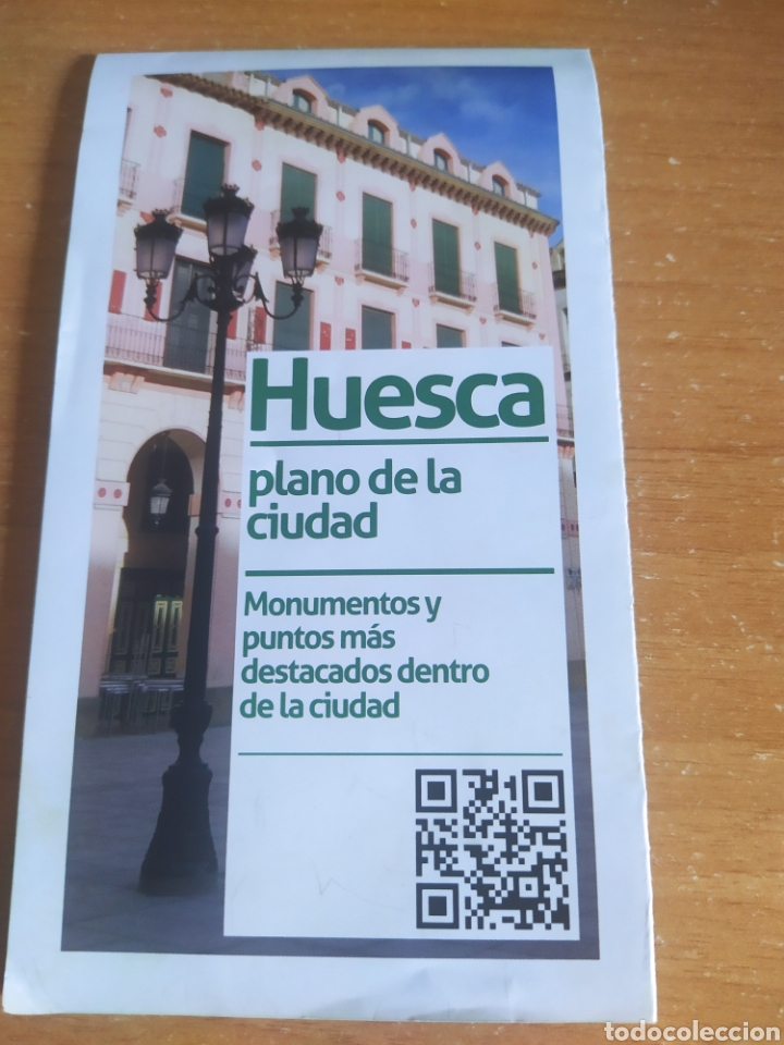 Folletos de turismo: Plano Huesca ciudad. - Foto 1