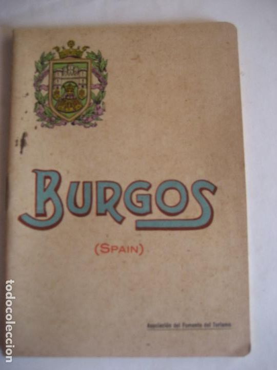 Brochures de tourisme: Burgos. 1927. Asociacion del Fomento del turismo.