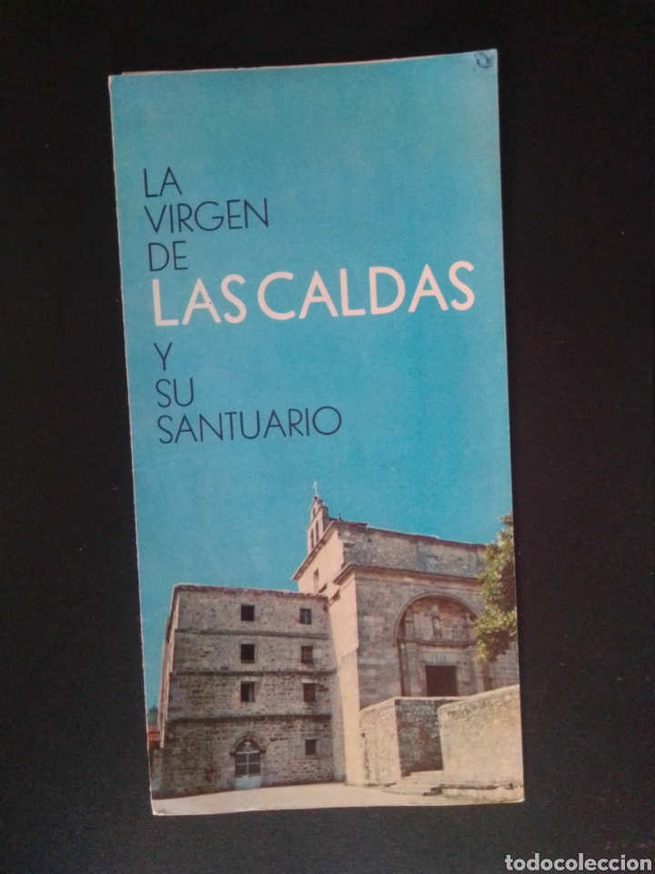 Tourismusbrosch&uuml;ren: TR&Iacute;PTICO DE LA VIRGEN DE LAS CALDAS Y SU SANTUARIO. CALDAS DE BESAYA. SANTANDER.