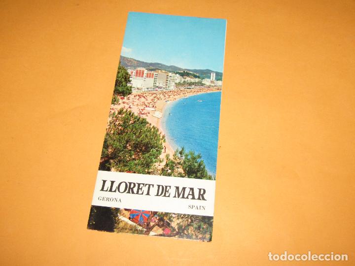 Travel Brochures: Cat&aacute;logo Publicitario de LLORET DE MAR por el Ministerio de Informaci&oacute;n y Turismo - A&ntilde;o 1960s.