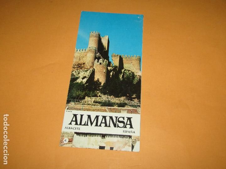 Travel Brochures: Cat&aacute;logo Publicitario de ALMANSA por el Ministerio de Informaci&oacute;n y Turismo - A&ntilde;o 1960s.