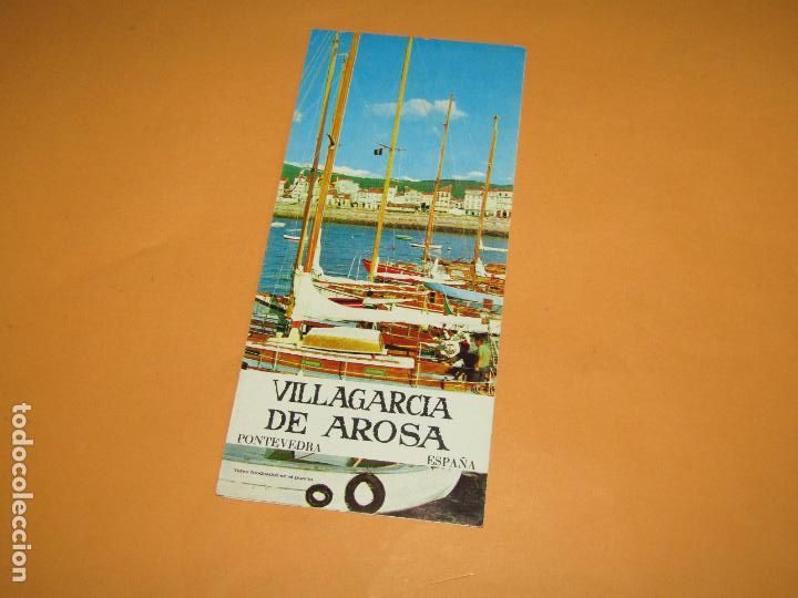 Travel Brochures: Cat&aacute;logo Publicitario de VILLAGARCIA DE AROSA por el Ministerio de Informaci&oacute;n y Turismo - A&ntilde;o 1960s