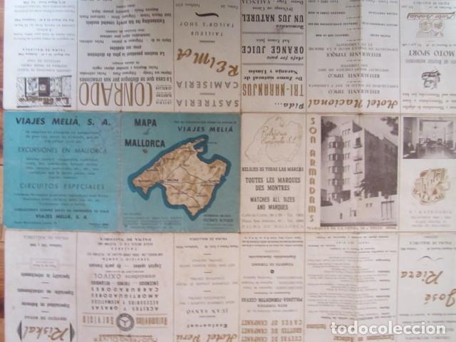 Folletos de turismo: PLANO Y GUIA DE BARCELONA 1965