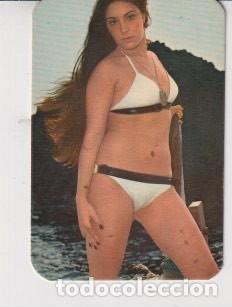 Brochures de tourisme: PEQUE&Ntilde;O FOLLETO PUBLICITARIO CON BELLA SE&Ntilde;ORITA DE PORTADA POR PARTE DETRAS PUBLICIDAD MISTER KOGAN