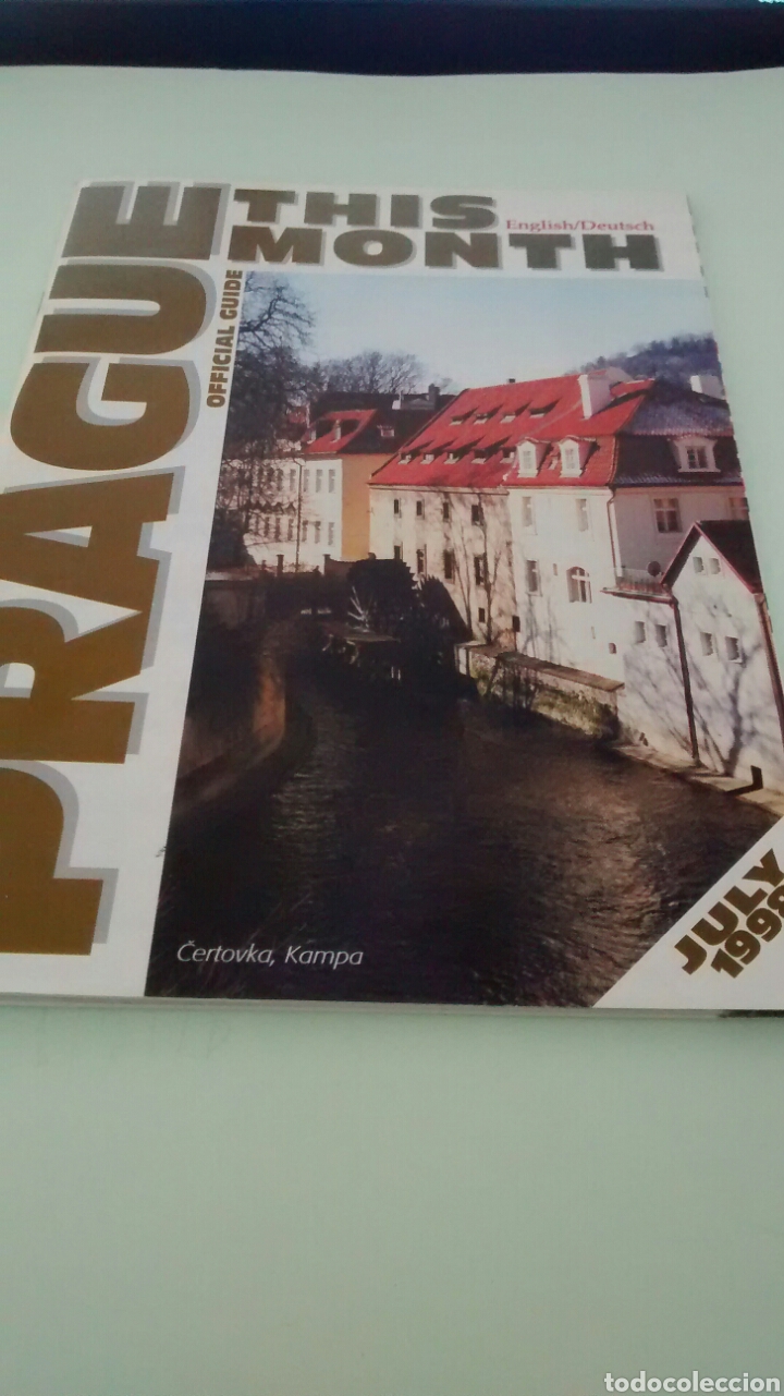 Brochures de tourisme: PRAGUE THIS MONTH. JULY 1998