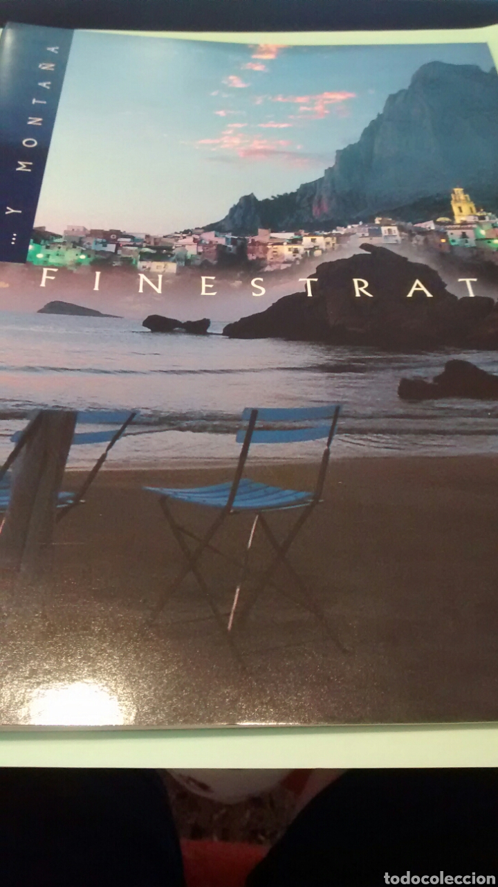 Tourismusbrosch&uuml;ren: FINESTRAT DEL MAR Y MONTA&Ntilde;A. COMUNITAT VALENCIANA. COSTA BLANCA.