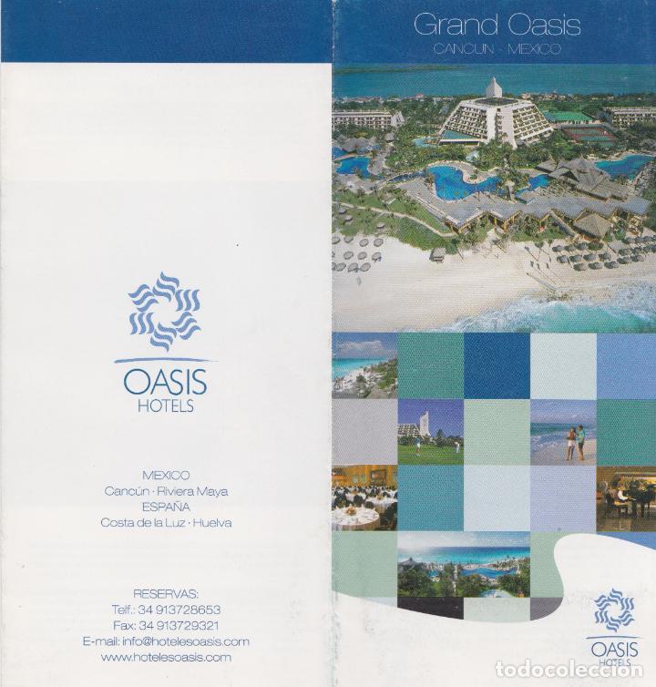 Tourismusbrosch&uuml;ren: MEXICO, CANC&Uacute;N, RIBERA MAYA &ndash; HOTEL GRAND OASIS - CUATR&Iacute;PTICO