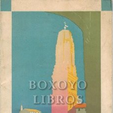 Folletos de turismo: FOLLETO EXPOSICIÓN INTERNACIONAL DE BARCELONA 1929 'PUEBLO ESPAÑOL'. Lote 288172358