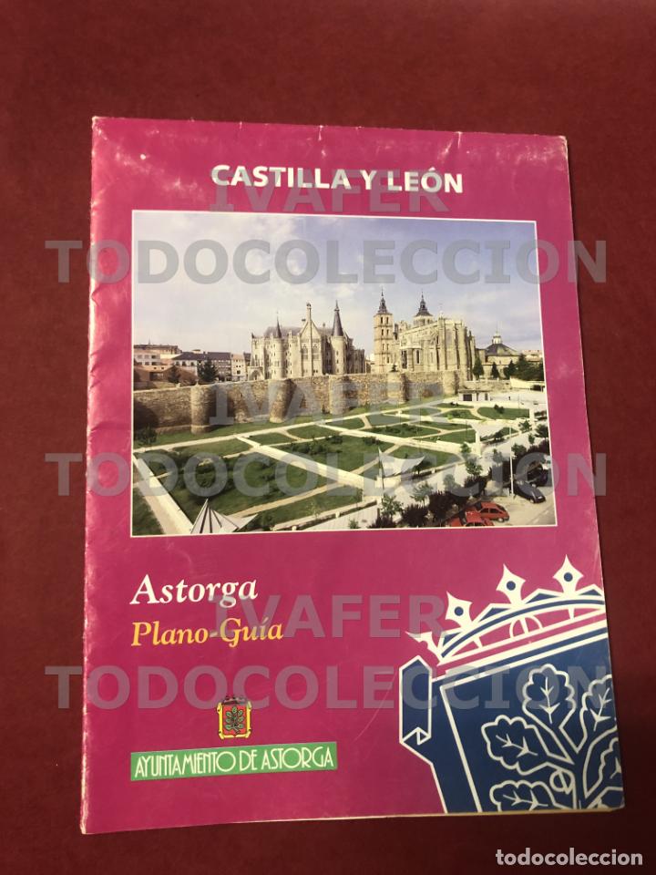 Folletos de turismo: PLANO GUIA DE ASTORGA, INFORMACION TURISTICA