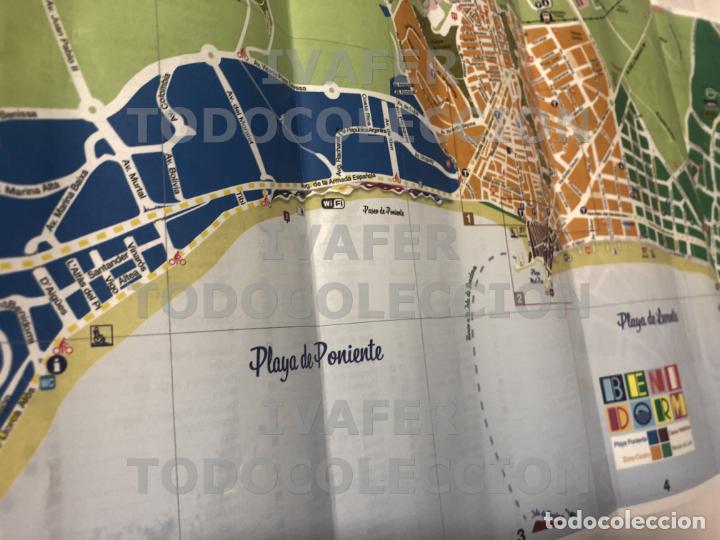 Folhetos de turismo: MAPA BENIDORM 2020, CON CALLEJERO Y AMPLIACION ZONA CENTRO