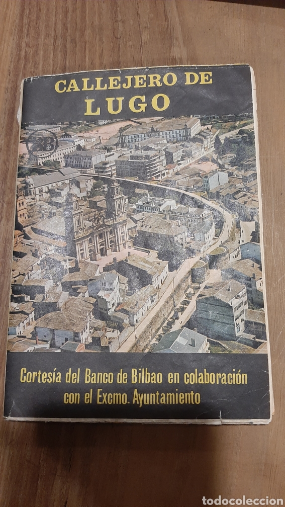 Brochures de tourisme: LUGO CALLEJERO BANCO BILBAO CORTESIA AYUNTAMIENTO