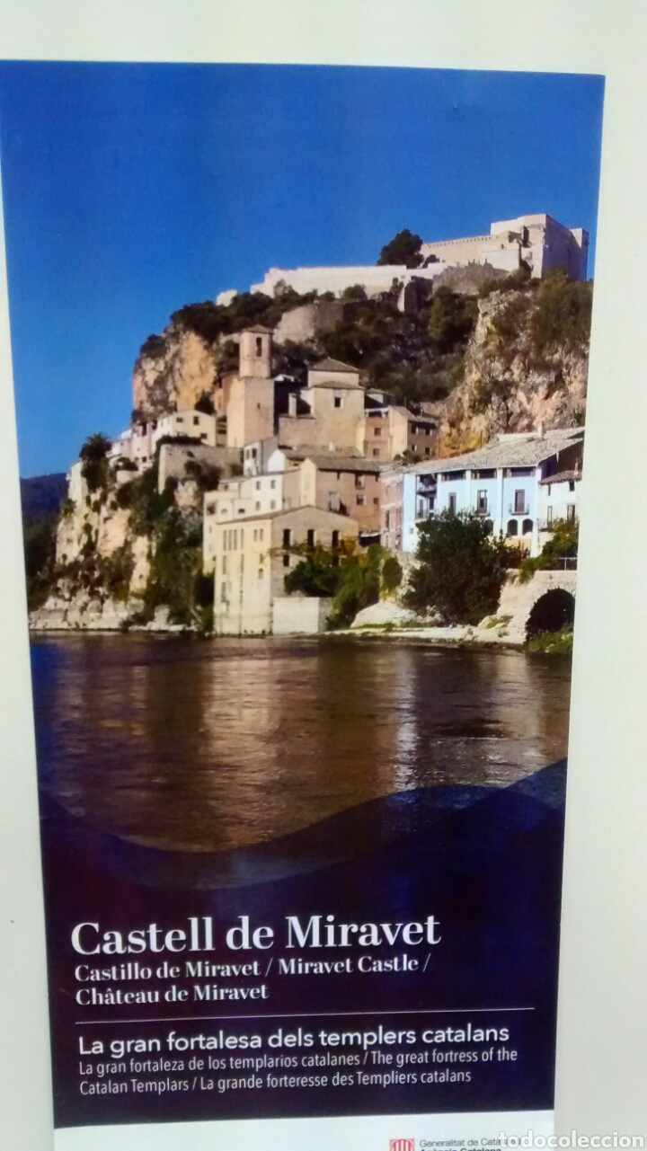Tourismusbrosch&uuml;ren: CASTELL DE MIRAVET. LA GRAN FORTALESA DELS TEMPLERS CATALANS(A1)