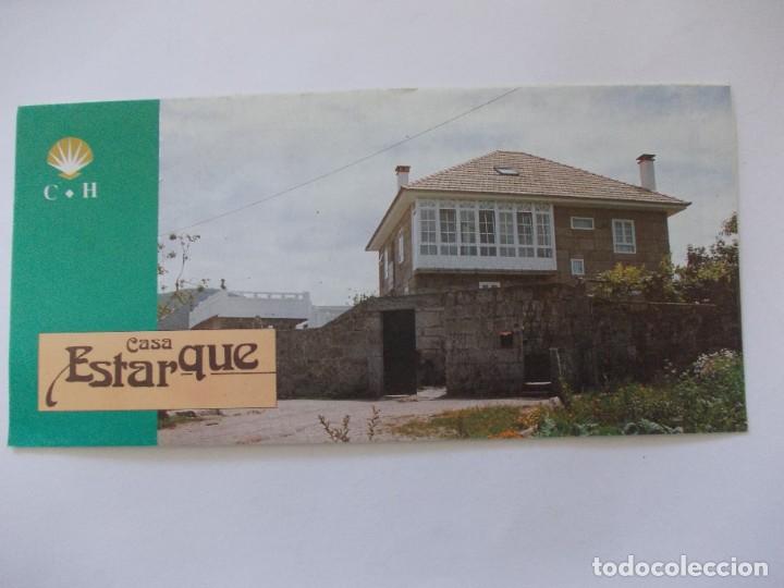 Brochures de tourisme: Folleto Turismo Rural Galicia Casa Estarque Gondomar ( Pontevedra ) D&eacute;cada 1990