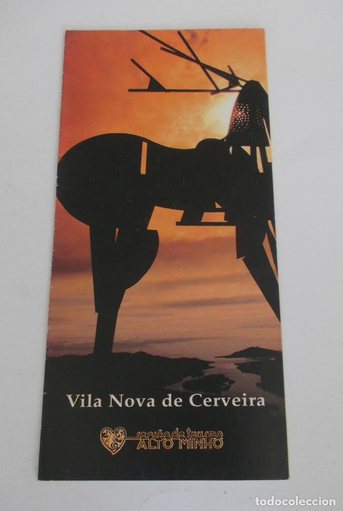 Brochures de tourisme: Folleto Turismo con mapa Vila Nova de Cerveira Regi&oacute;n do Alto Minho ( Portugal ) 2003