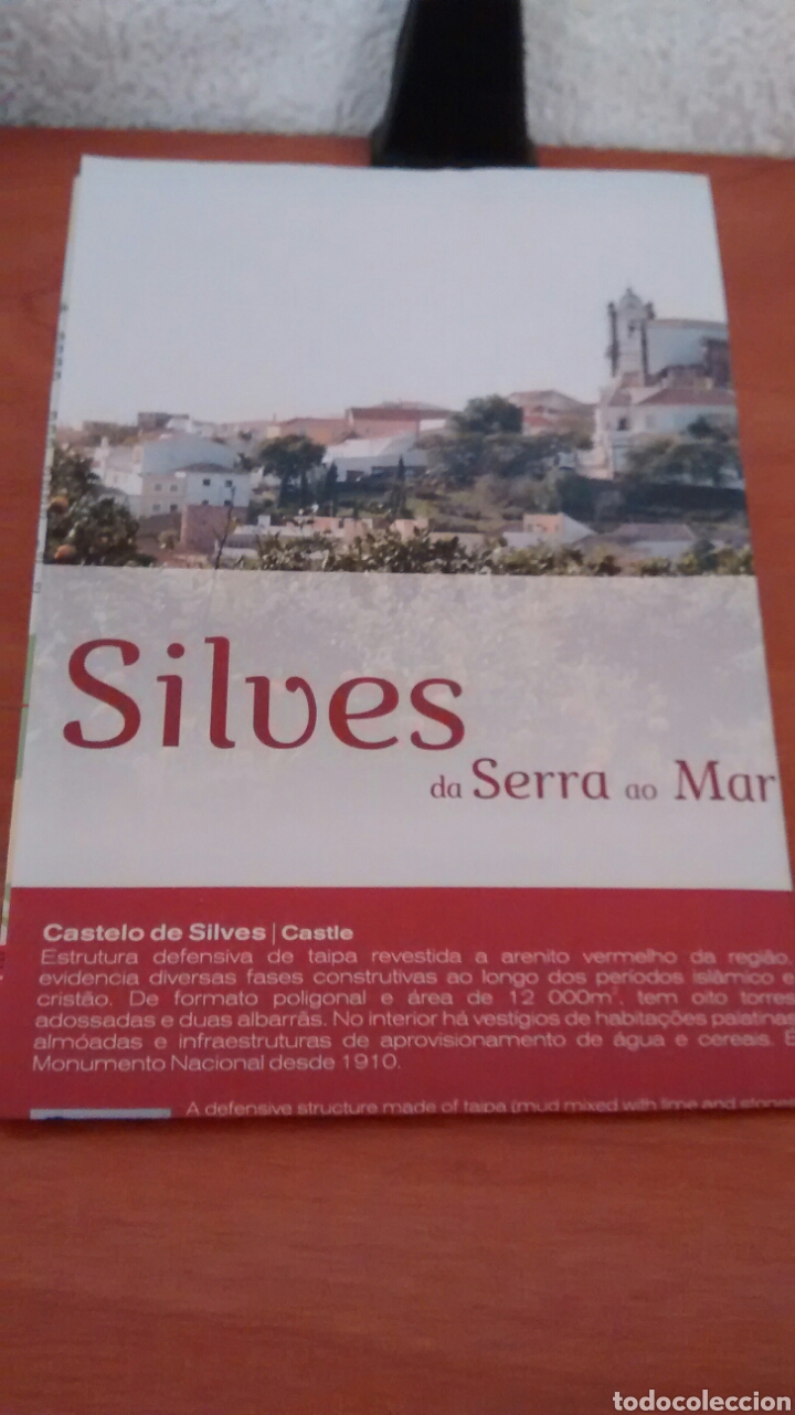 Travel Brochures: SILVES DA SERRA AO MAR. PLANO DESPLEGABLE.