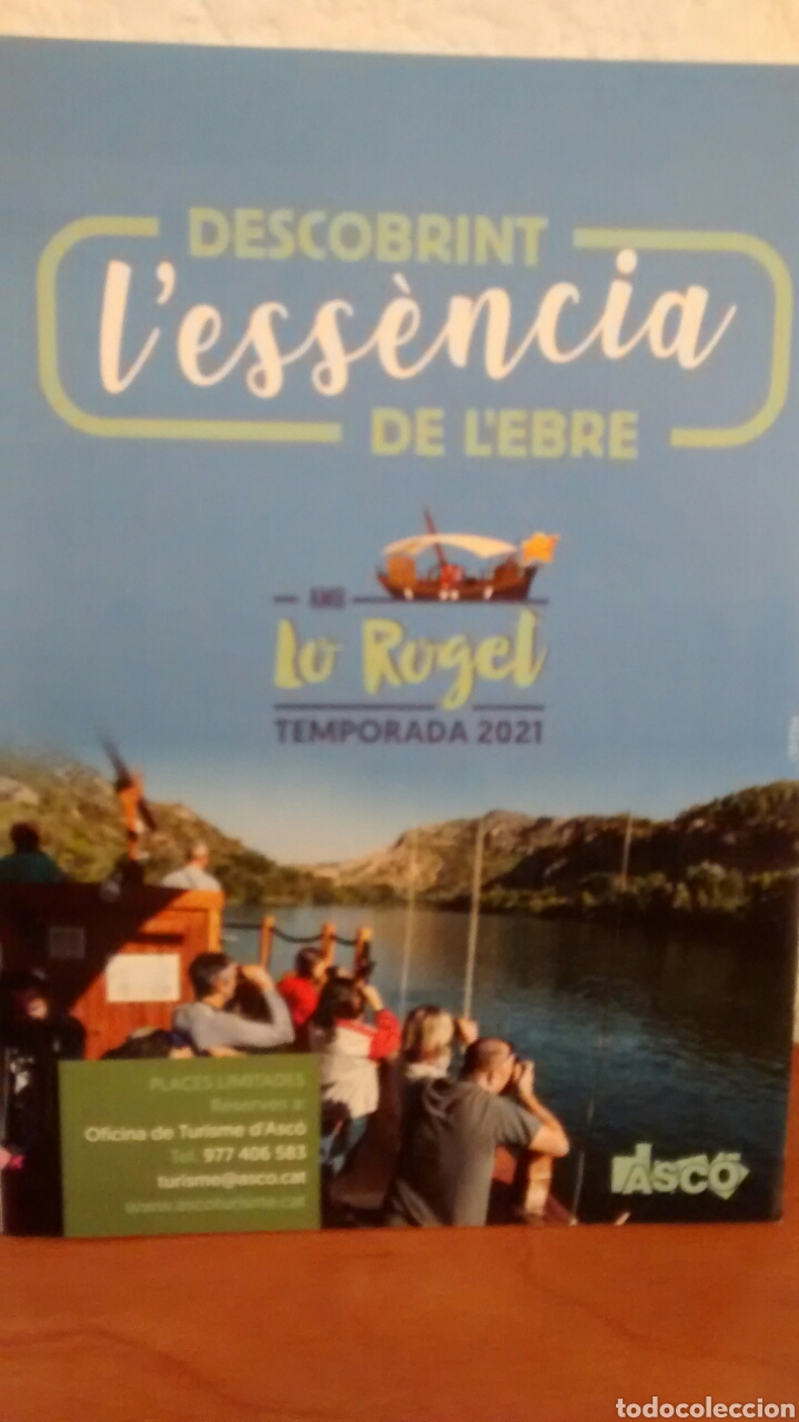 Folletos de turismo: DESCOBRINT L&acute;ESSENCIA DE L&acute;EBRE. - Foto 1