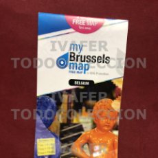 Folletos de turismo: FOLLETO MAPA DE BRUSELAS 2021 - 2022 TURISMO. Lote 292277528