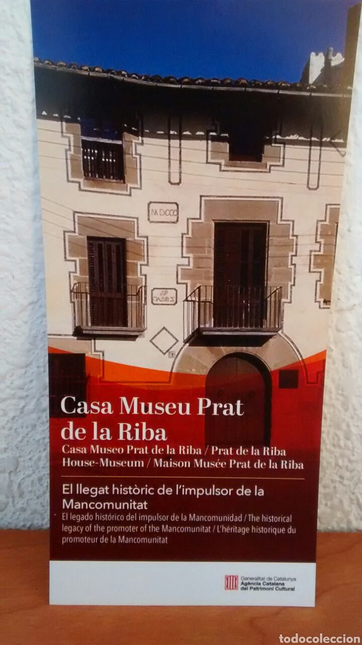 Travel Brochures: CASA MUSEU PRAT DE LA RIBA. BARCELONA.