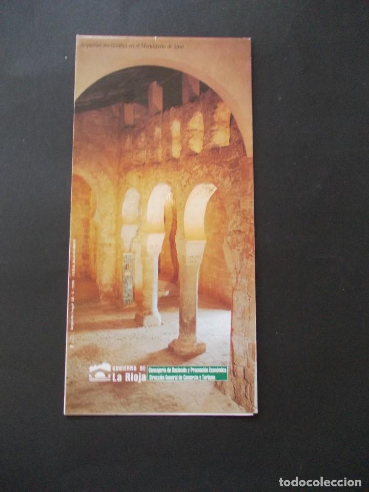 Brochures de tourisme: Folleto turismo La Rioja Historia, Arte y Cultura Gobierno de Rioja 1996