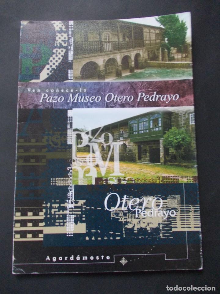 Brochures de tourisme: Folleto Turismo Pazo Museo Otero Pedrayo Mapa zona Orense