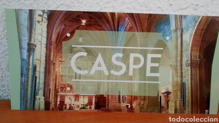 Folletos de turismo: CASPE (A1) - Foto 1