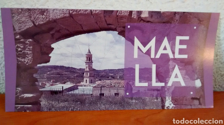 Travel Brochures: MAELLA, BAJO ARAGON-CASPE (A1)