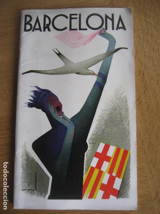 Brochures de tourisme: Barcelona. A&ntilde;os 30. Guia descriptiva de Monumentos y atracciones.
