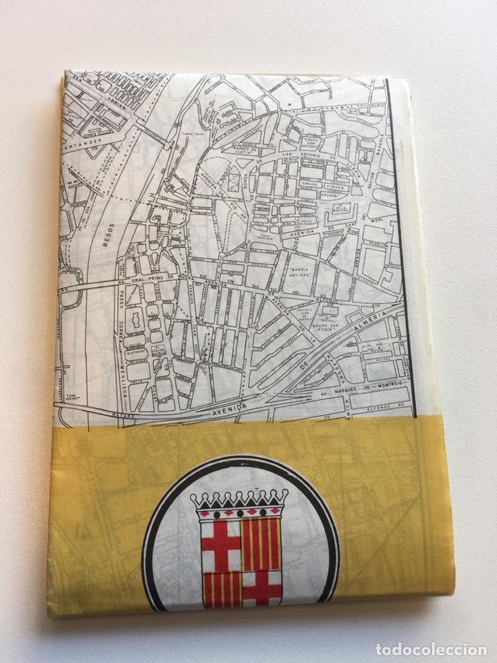 Travel Brochures: Plano Guia Barcelona 1977 Editorial Pamias