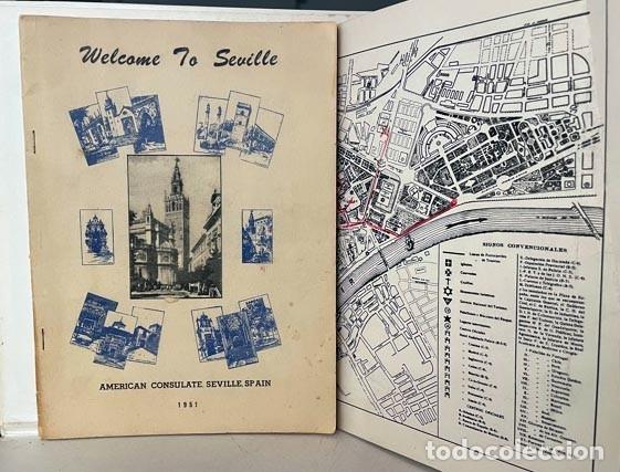 Brochures de tourisme: Welcome to Seville (American Consulate. 1951) Turismo del Consulado Americano. Raro