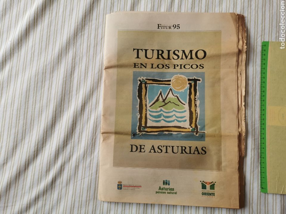 Folletos de turismo: Periodic peri&oacute;dico especial Fitur 1995 turismo en los picos de Asturias