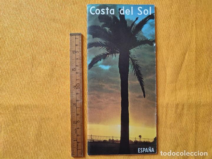 Folhetos de turismo: Antiguo Folleto Gu&iacute;a Tur&iacute;stico COSTA DEL SOL - A&ntilde;os 60