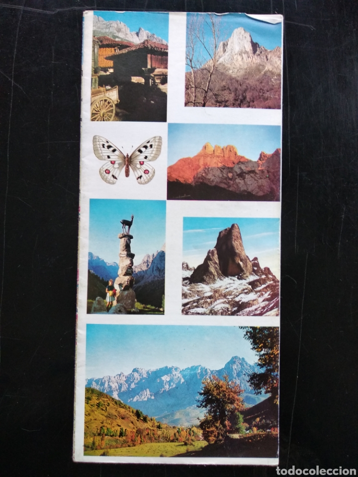 Folletos de turismo: Picos de Europa , gran mapa - Foto 2