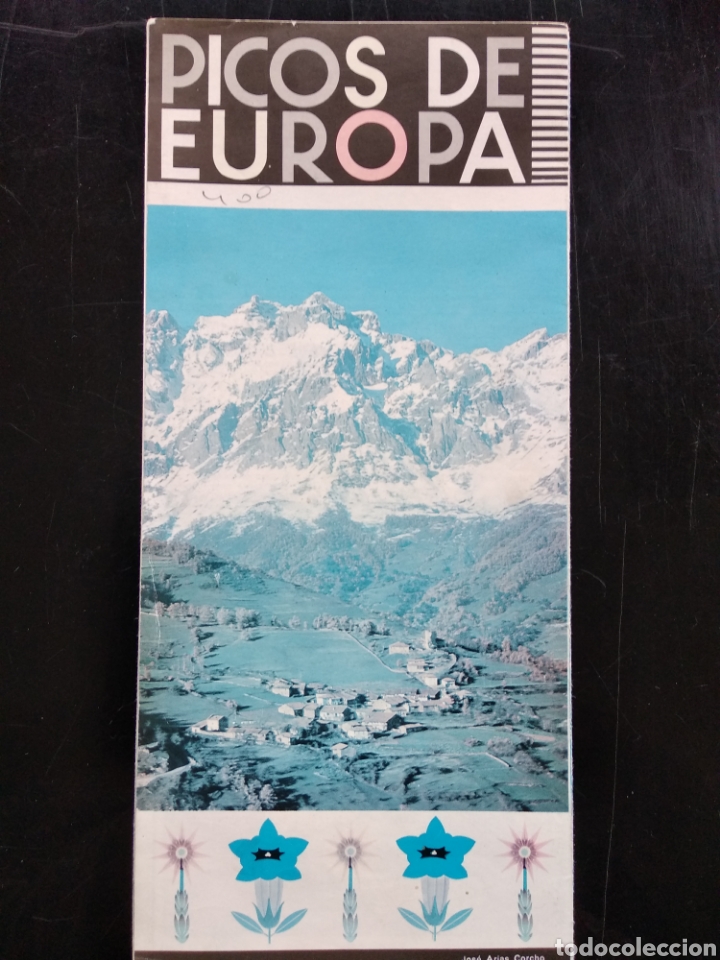 Folletos de turismo: Picos de Europa , gran mapa - Foto 1