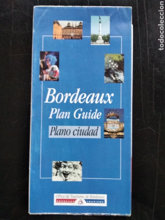Folletos de turismo: Bordeaux , plano ciudad - Foto 1