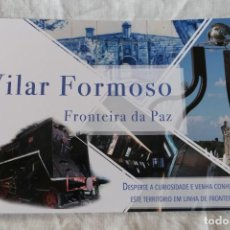 Folletos de turismo: PORTUGAL VILAR FORMOSO FRONTEIRA DA PAZ FOLLETO DE TURISMO 36 PAGS HISTORIA PLANO MONUMENTOS. Lote 301944638