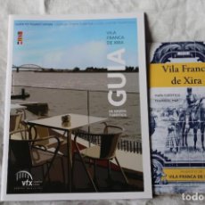 Folletos de turismo: FOLLETO (2019) 46 PGS Y MAPA TURISTICO (2018) VILA FRANCA DE XIRA PORTUGAL ED ESPAÑOL PORT FRANC ING. Lote 301963533