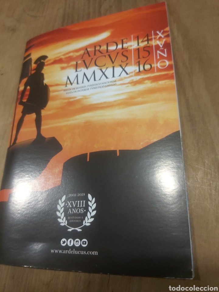 Brochures de tourisme: CATALOGO ARDE LVCUS MMXIX 2001/2016
