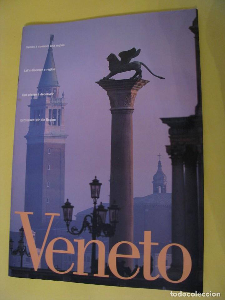 Tourismusbrosch&uuml;ren: FOLLETO TURISTICO. VENETO. ITALIA. A&Ntilde;OS 90.