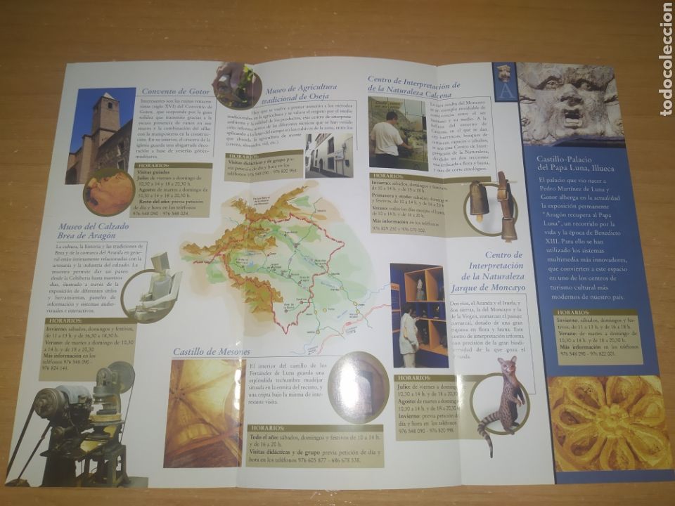 triptico museos-centros de interpretación. coma - Comprar Folletos de